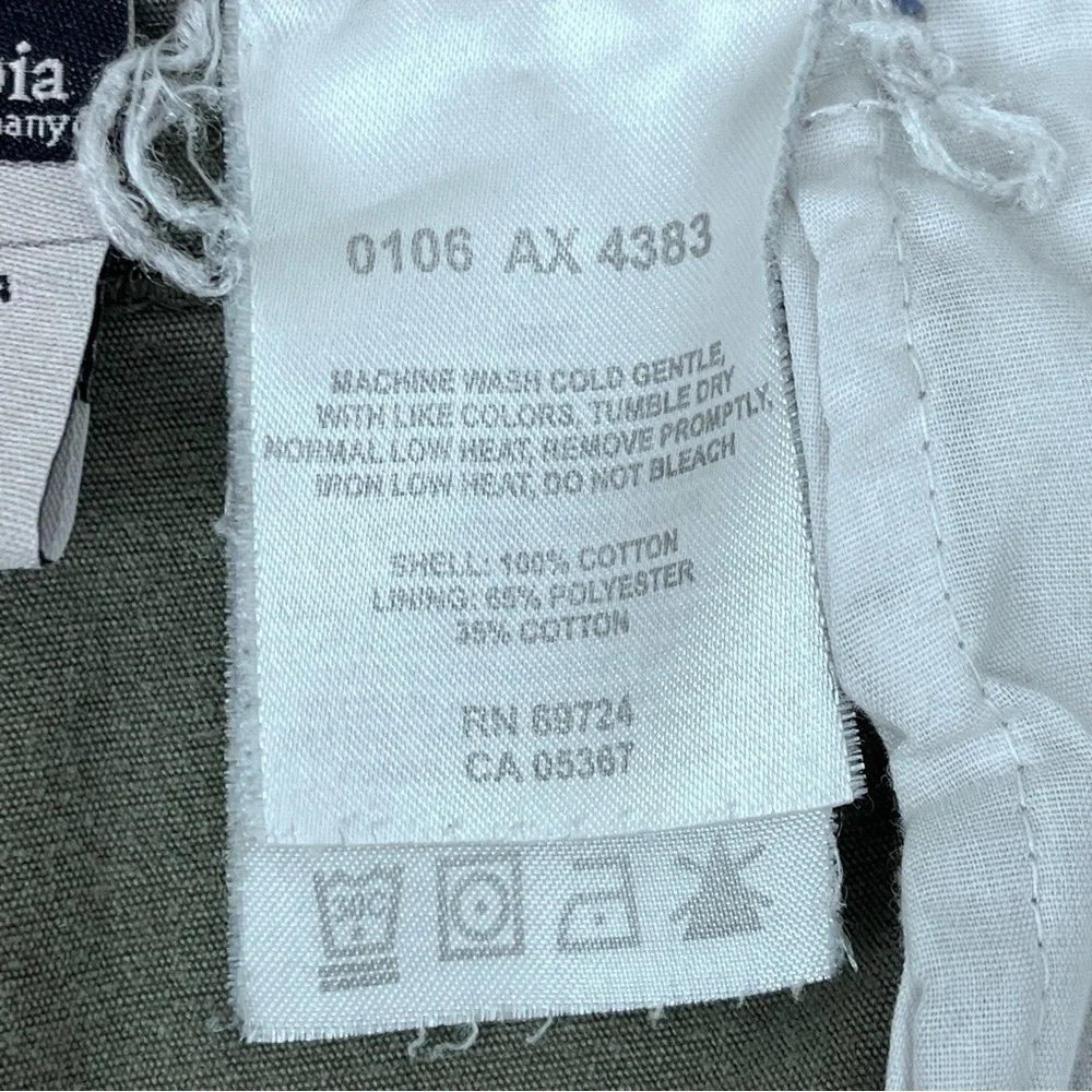 Columbia Sportswear Men's XCO 100% Cotton Canvas Cargo Shorts Size 3XB; Outdoor